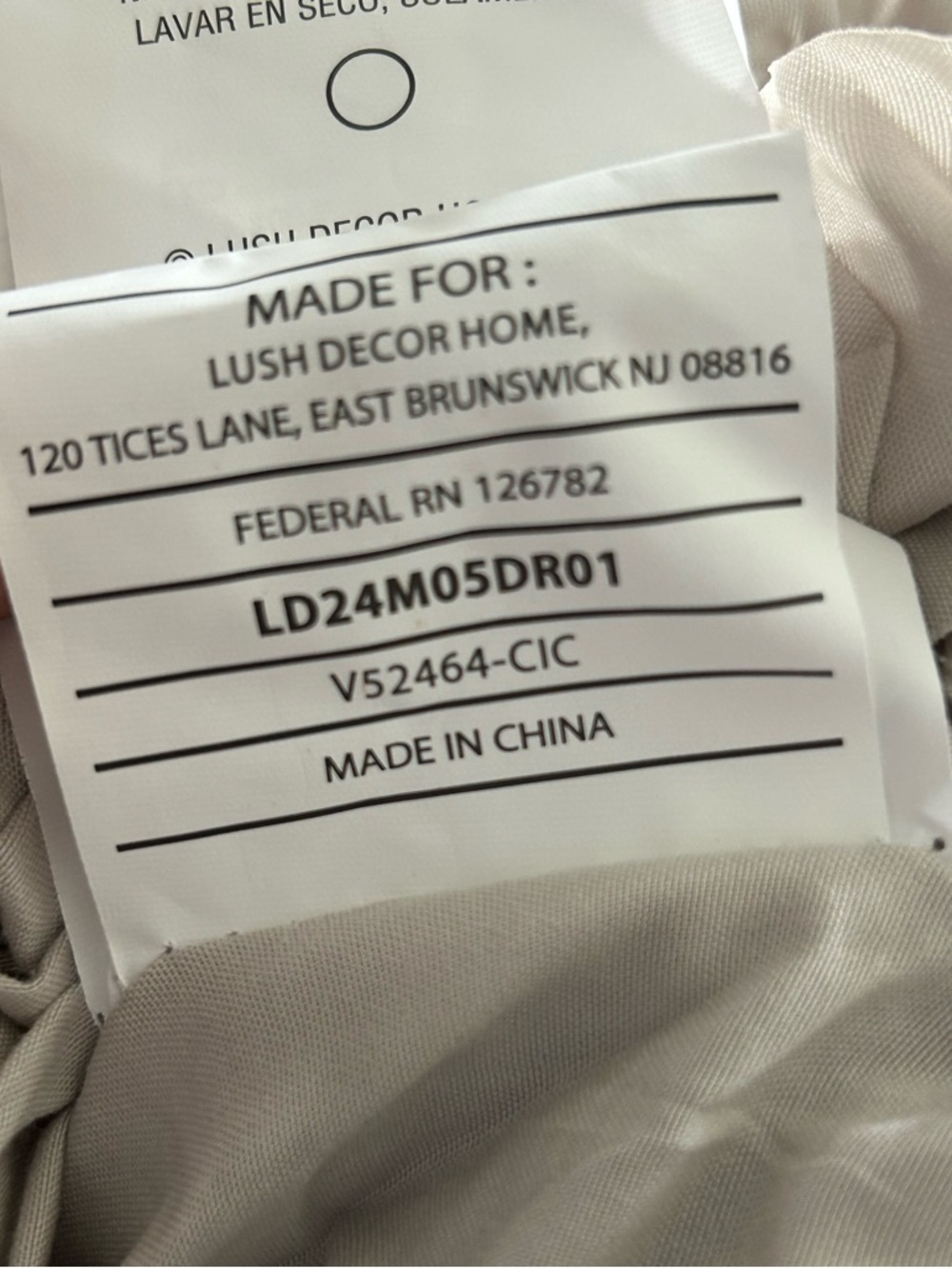 Lush Décor Serena Comforter Set King 3PC Light Gray Floral Textured New With Tag - Picture 11 of 11